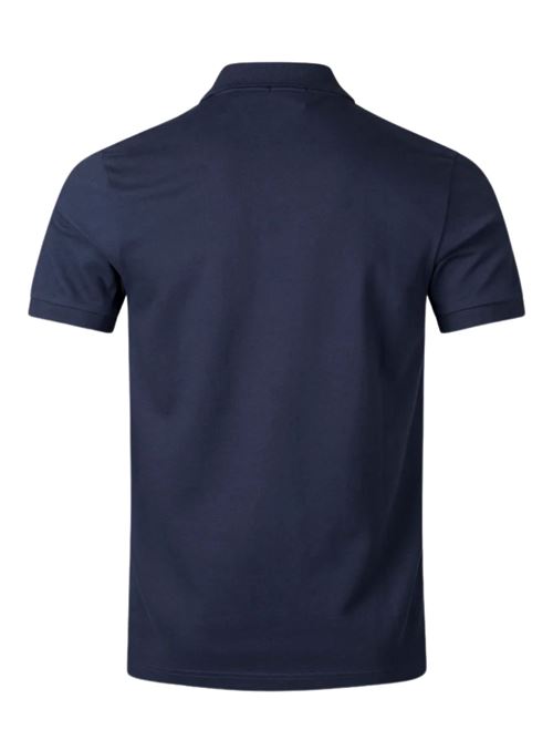 Polo uomo blu in cotone Boss Orange | 50507803466